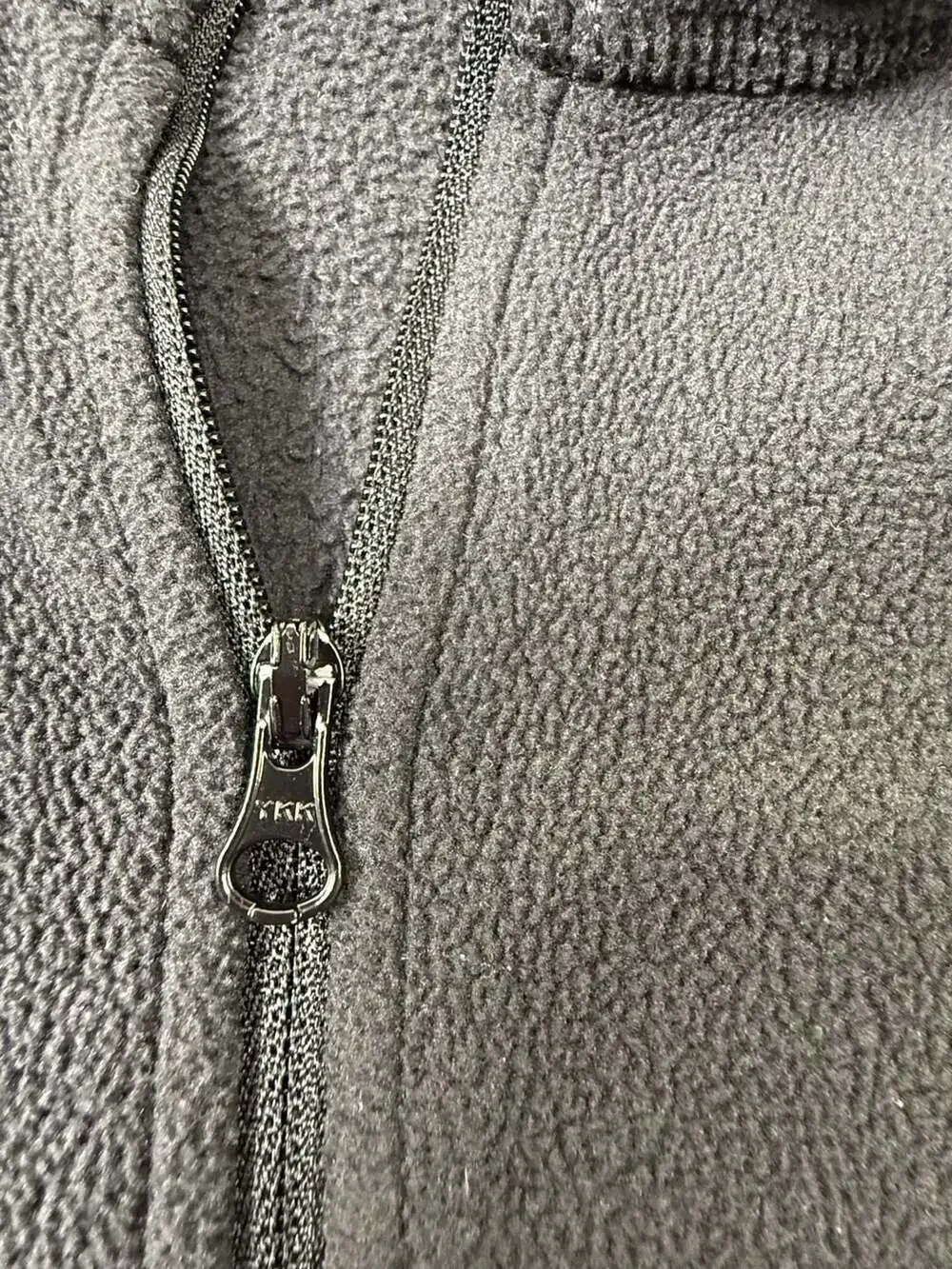 The North Face Black 1/2 Zip Fleece Pullover with Crown Royal Maple Finished